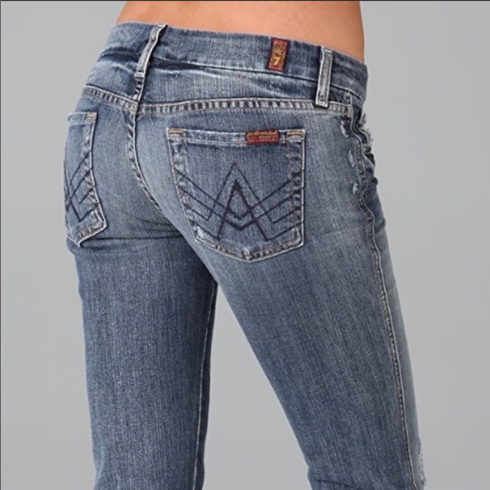 7 for all mankind A pocket long legs jeans